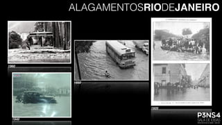 1960
1950
1940
1920
ALAGAMENTOSRIODEJANEIRO
 