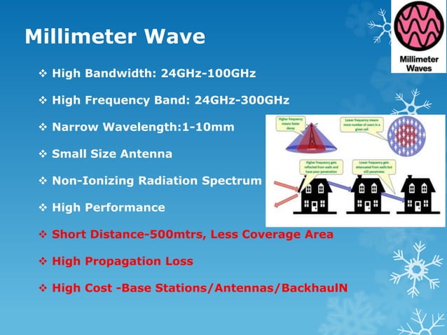 5G Wireless Network, Milimeter Wave, small cell and Micrio cell | PPT