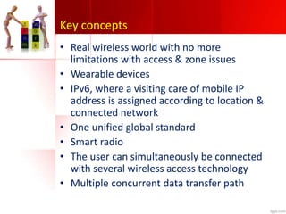 Architecture of 5G technology