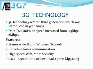 5 g wireless technology | PPTX