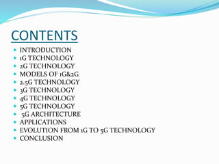 5 g wireless technology | PPT