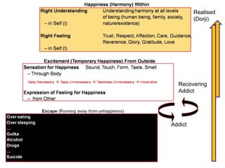 Addict
Recovering
Addict
Realised
(Dorji)
 