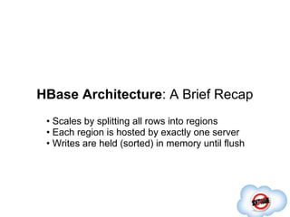 HBaseCon 2012 | HBase Schema Design - Ian Varley, Salesforce | PDF