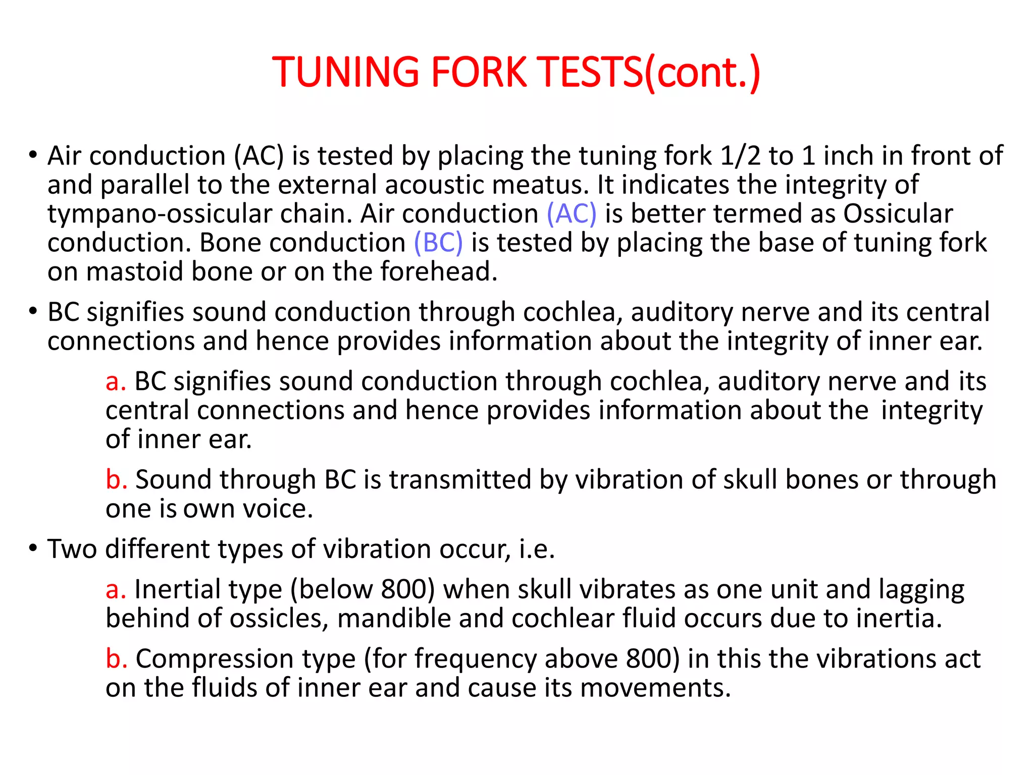 FUNCTIONAL ASSESSMENT OF HEARING & VESTIBULAR FUNCTION TESTS | PPTX