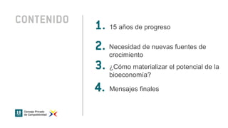 Bioeconomía: oportunidades para la industria colombiana 