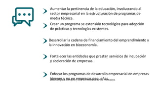 Bioeconomía: oportunidades para la industria colombiana 