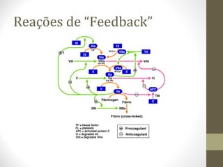 Reações de “Feedback”
 