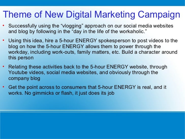 5 hour energy final presentation how 5 hour energy works