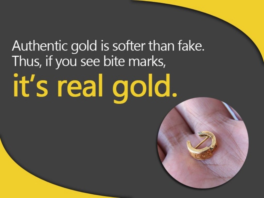 How to Determine if Gold is Real or Fake