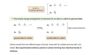 Hybridization Principles of Organic compounds | PPTX