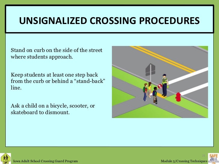 Crossing Guard 5 Techniques