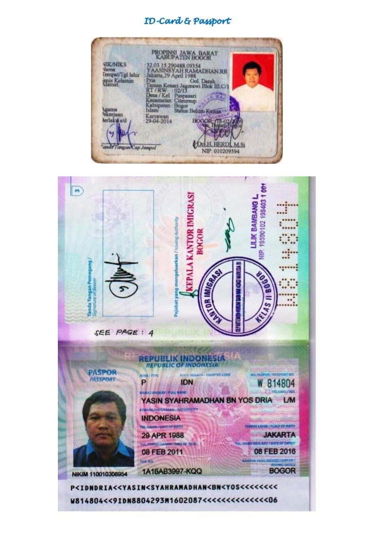 IDCard and Passport