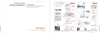 Casa Buque Barrios Altos
Concurso “5 Ideas para el Centro Histórico de Lima”
125
Concurso “5 Ideas para el Centro Histórico de Lima”
Antiguo Cuartel
Santa Catalina Tratamiento de patio central y áreas libres del
antiguo cuartel como espacio cultural
Propuesta
Alejandro Álvarez Blanco / Jorge Rodríguez Charlón
España
Ganador
124
 