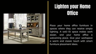 5 ideas to buy furniture for a cozy home office