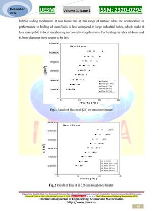 REVIEW OF BOILING TO POOL BOILING HEAT TRANSFER USING NANOFLUID | PDF