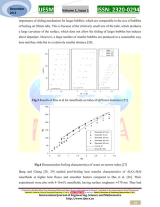 REVIEW OF BOILING TO POOL BOILING HEAT TRANSFER USING NANOFLUID | PDF