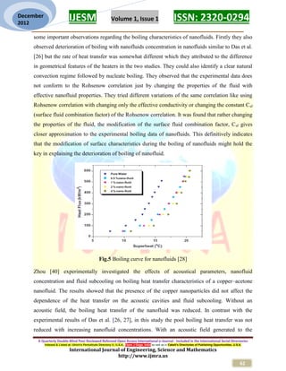 REVIEW OF BOILING TO POOL BOILING HEAT TRANSFER USING NANOFLUID | PDF