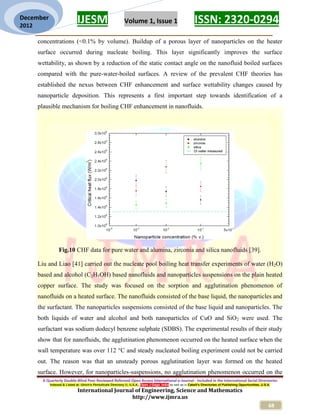 REVIEW OF BOILING TO POOL BOILING HEAT TRANSFER USING NANOFLUID | PDF