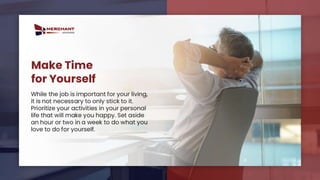 5 important steps to manage your work life balance | PPT