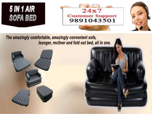 Air cum sofa bed