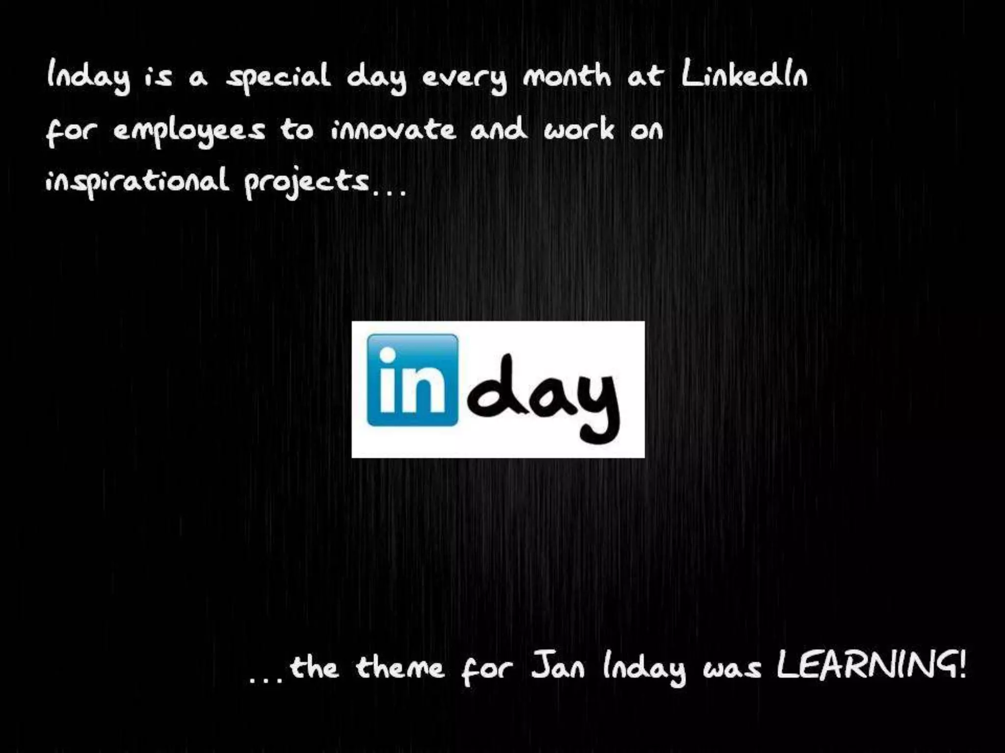 Inday LearnIn: What can SlideShare learn from other organisations?