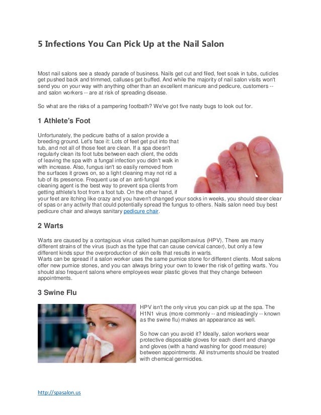 5 infections you can pick up at the nail salon