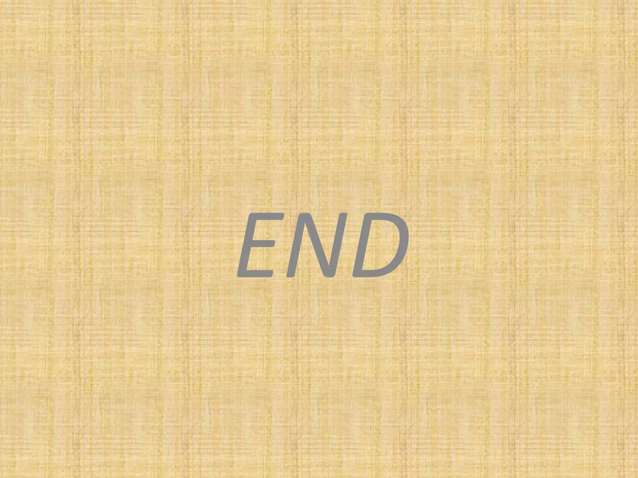 END
 