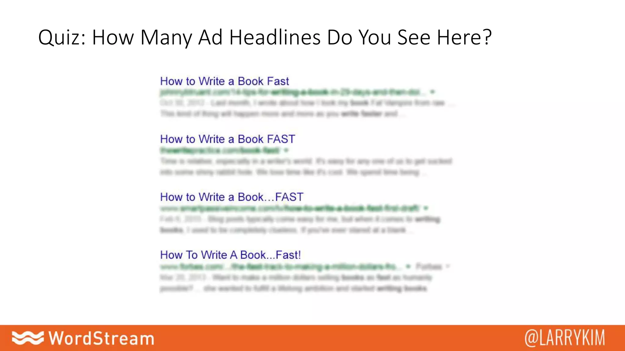 Quiz: How Many Ad Headlines Do You See Here?
 