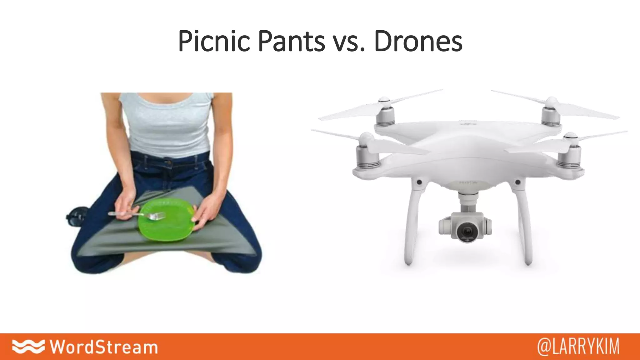 Picnic Pants vs. Drones
 
