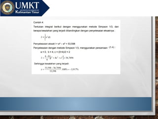 Comprehensive Numerical Integration Methods and Applications | PPTX