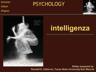 Schacter
Gilbert

PSYCHOLOGY

Wegner

intelligenza

Slides prepared by
Randall E. Osborne, Texas State University-San Marcos

 