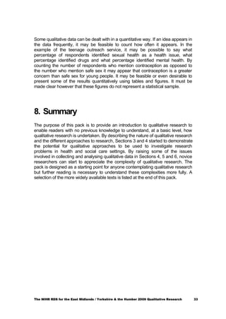 introduction to qualitative research texto 06 | PDF