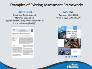 An Introduction to Fish Conservation Zone Assessments | PPTX