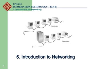 5. Introduction to Networking 