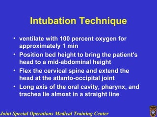 O2 Intubation Intubation Review | PPT