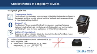 Actigraphy as a Metric in PAH Research and Clinical Care | PPTX