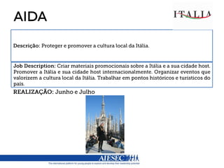 [AIESEC] Cidadão Global - ITÁLIA