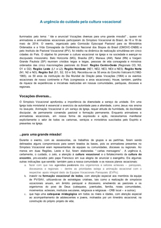 PDF) FUNDAMENTOS DA ECLESIOLOGIA DE FRANCISCO