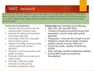 Nmt Data Moving from Bus Rapid Transit to Integrated Public Transport | PPTX