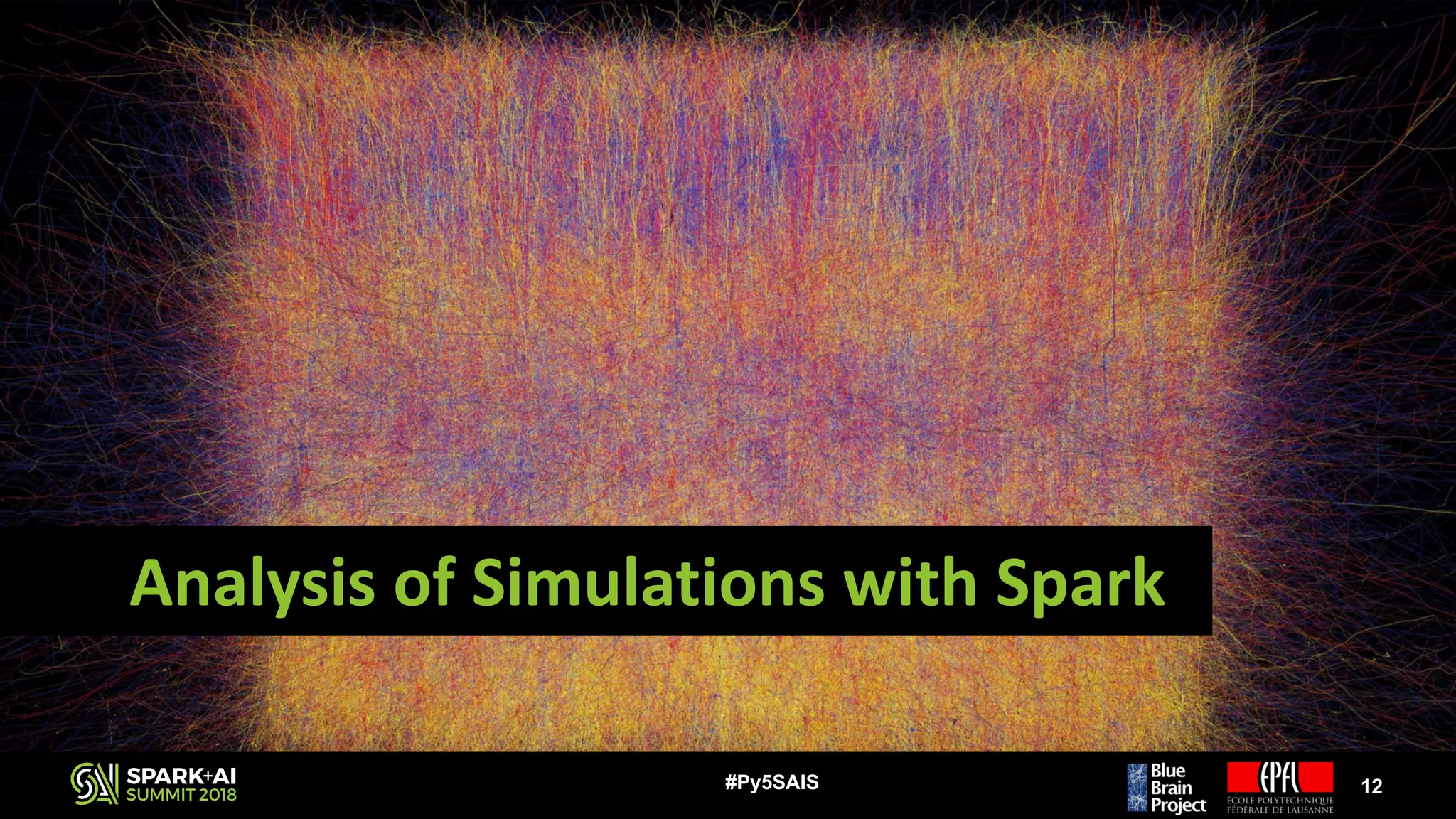 Analysis	of	Simulations	with	Spark
12#Py5SAIS
 