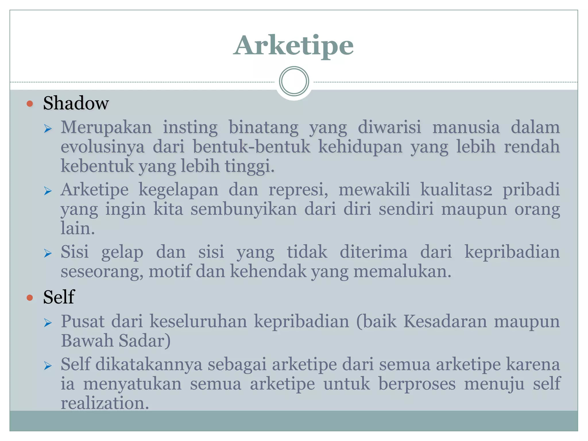 Teori Kepribadian Carl Gustav Jung | PPTX