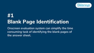 5 Key Features of Digital Answer Sheet Evaluation | PDF