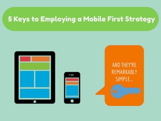 5 Keys to Employing a Mobile First Strategy