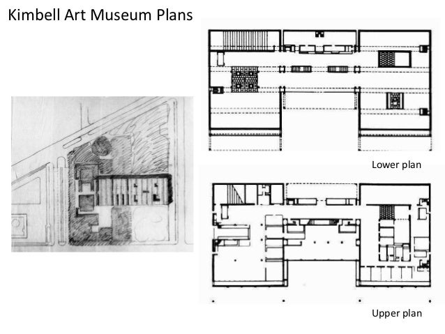 Kimbell art museum plan picture