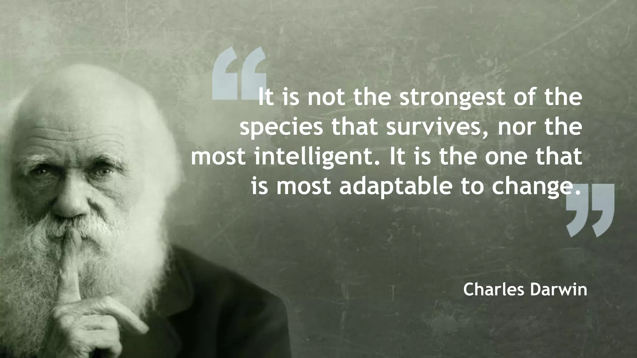 electric-cloud.com
#DOES16
It is not the strongest of the
species that survives, nor the
most intelligent. It is the one that
is most adaptable to change.
Charles Darwin
 
