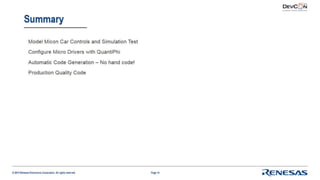 Lab -  QuantiPhi for RL78 Race challenge