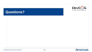 Lab -  QuantiPhi for RL78 Race challenge