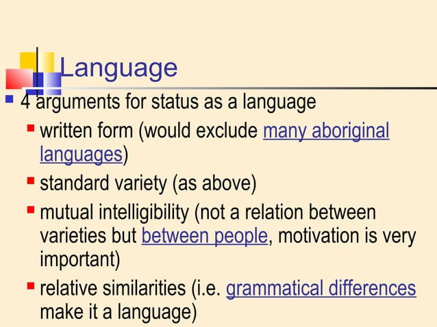 5 language and dialect | PPT