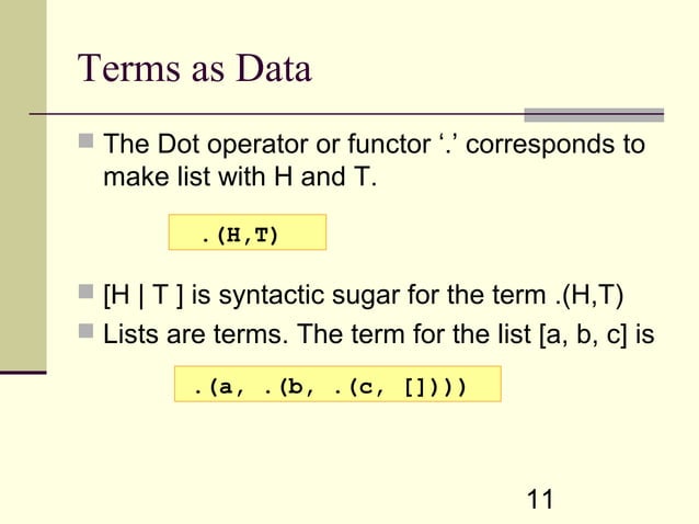 Prolog programming | PPT