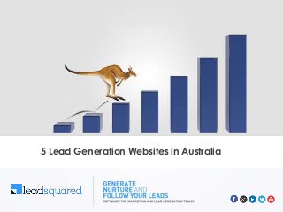 5 Lead Generation Websites in Australia
 